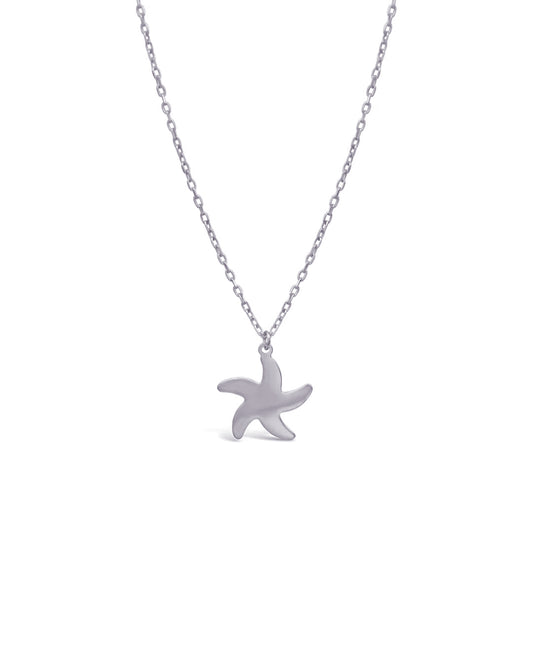 Starfish Silver Necklace