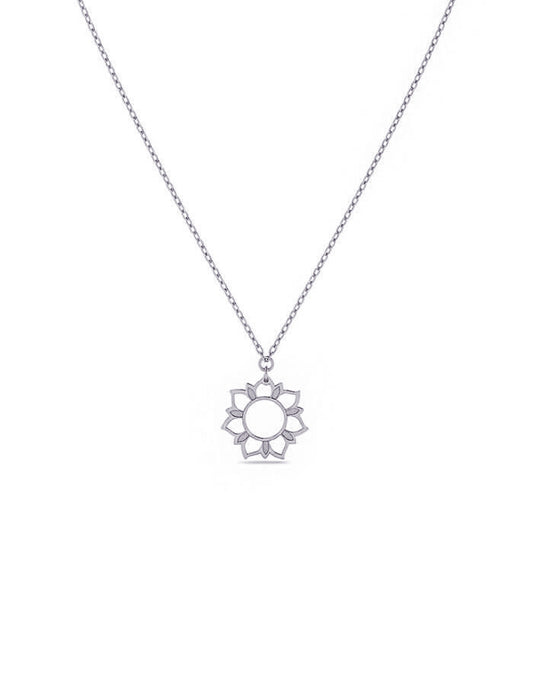 Sun Silver Neckalce