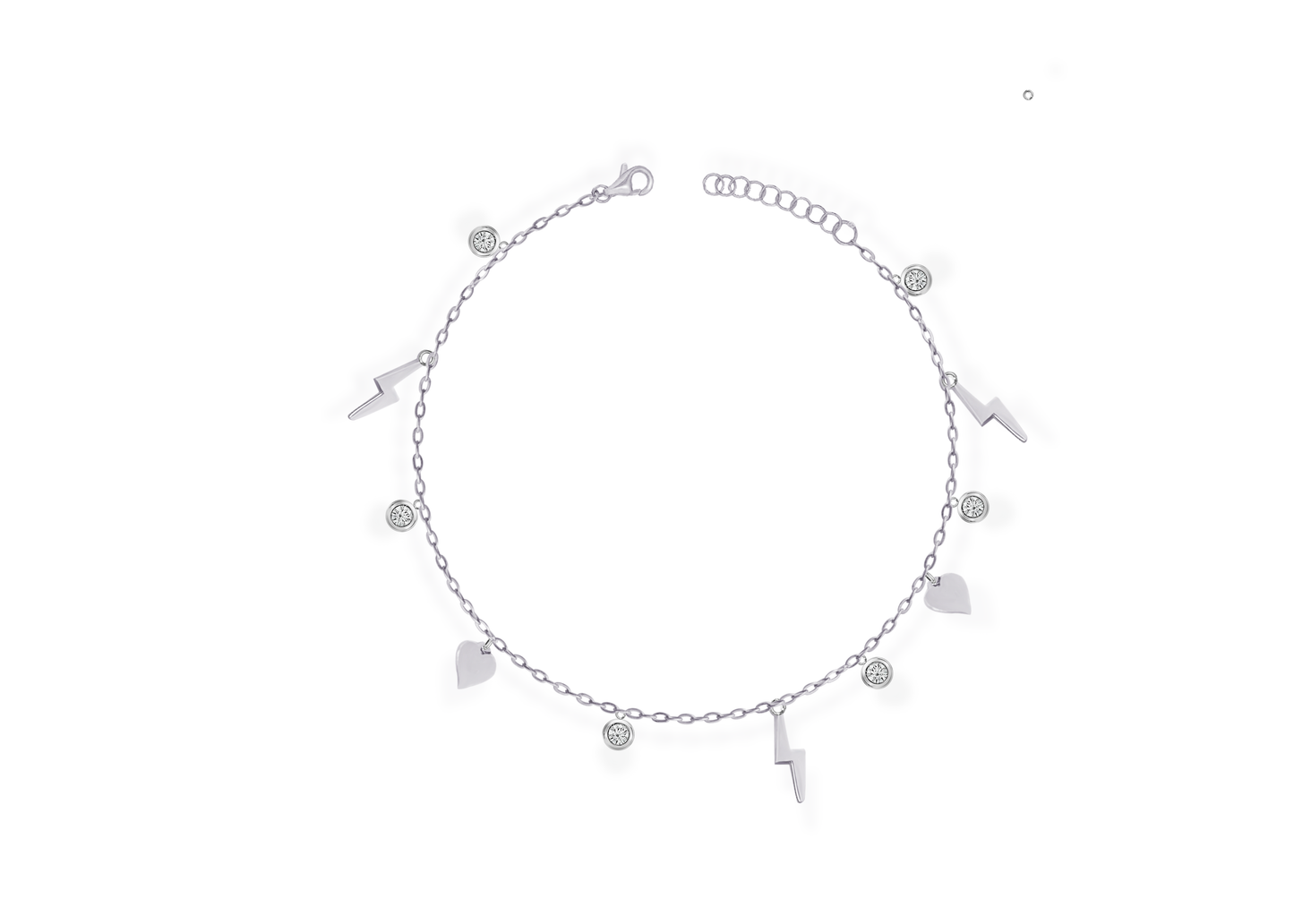 Charms Silver Bracelet