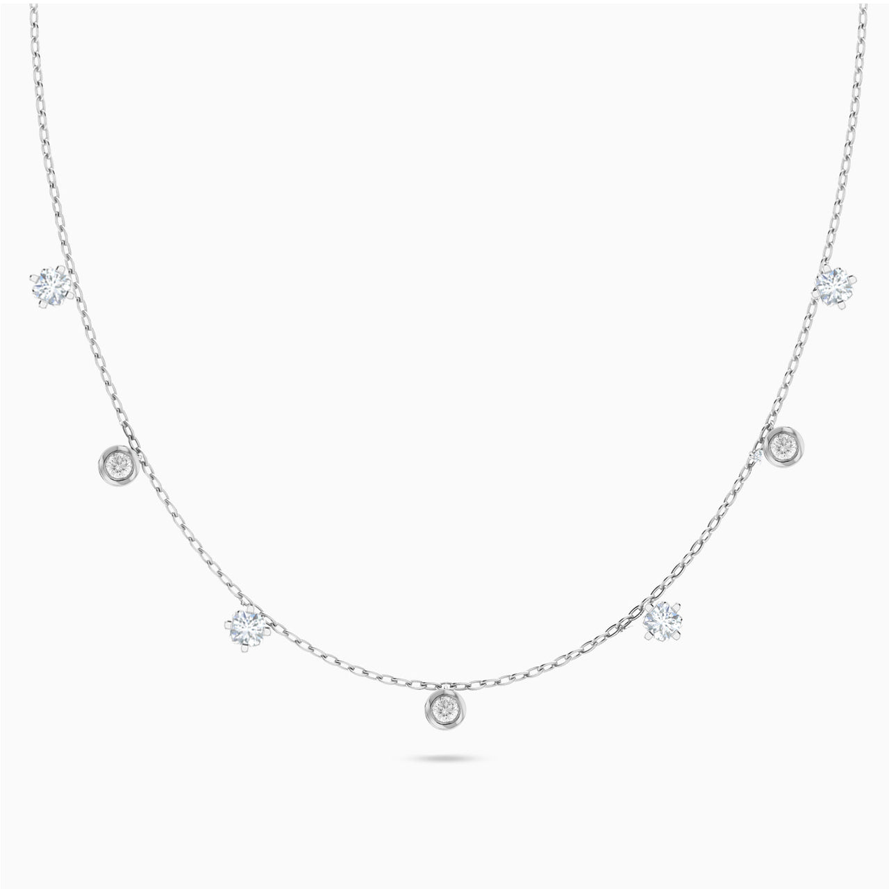 DIAMOND DROPLETS NECKLACE