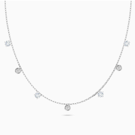 DIAMOND DROPLETS NECKLACE